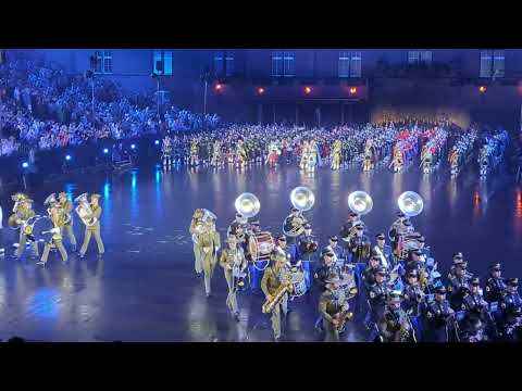 The SPECTACULAR Grand Finale of the Basel Tattoo 2024