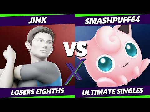 S@X 373 Online Losers Top 8 - Jinx (Wii Fit Trainer) Vs. Smashpuff64 (Jigglypuff) Smash Ultimate