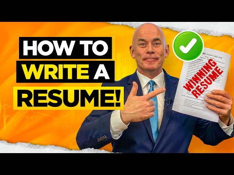 HOW TO WRITE A RESUME! (5 Golden Tips for Writing a POWERFUL Resume or CV!)