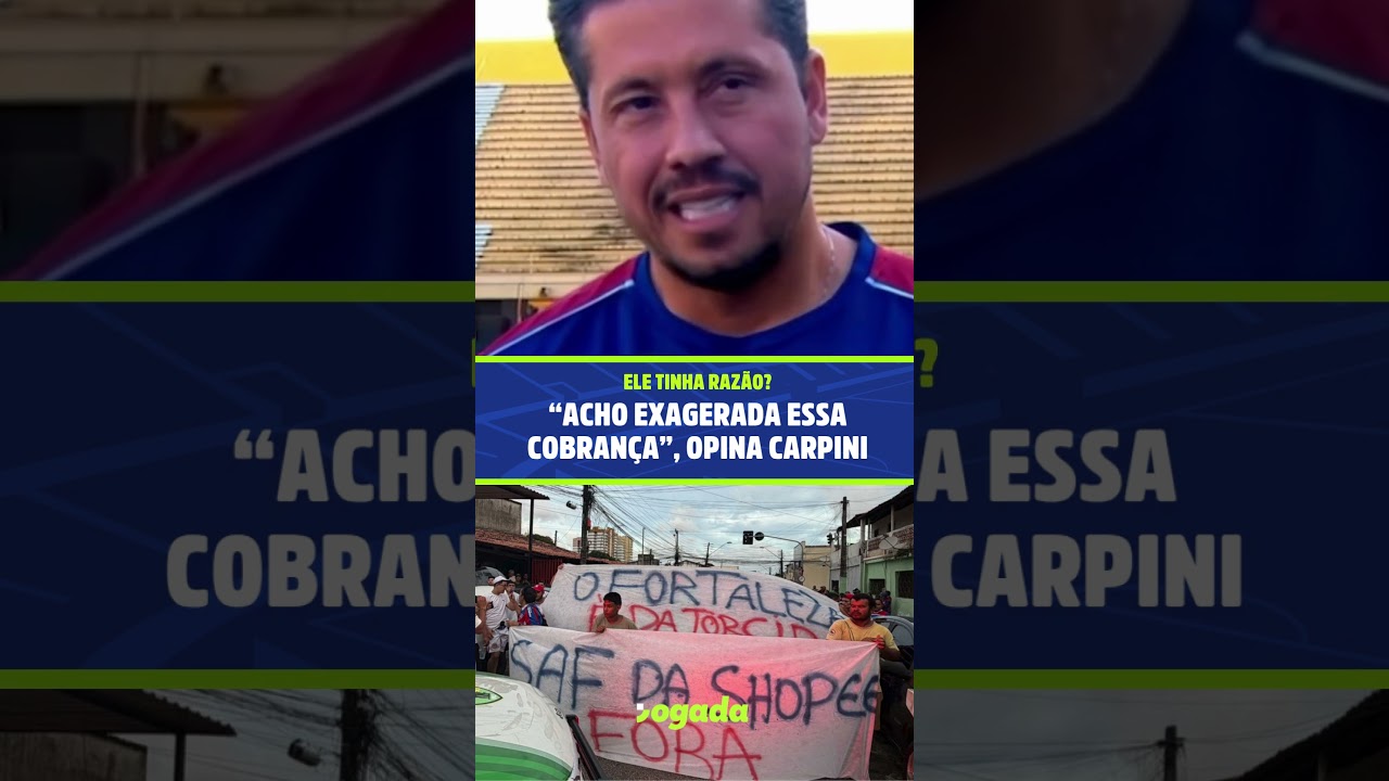 Imagem da notícia Antes da vitória sobre o São Bernardo, Carpini questionou as cobranças da torcida: 