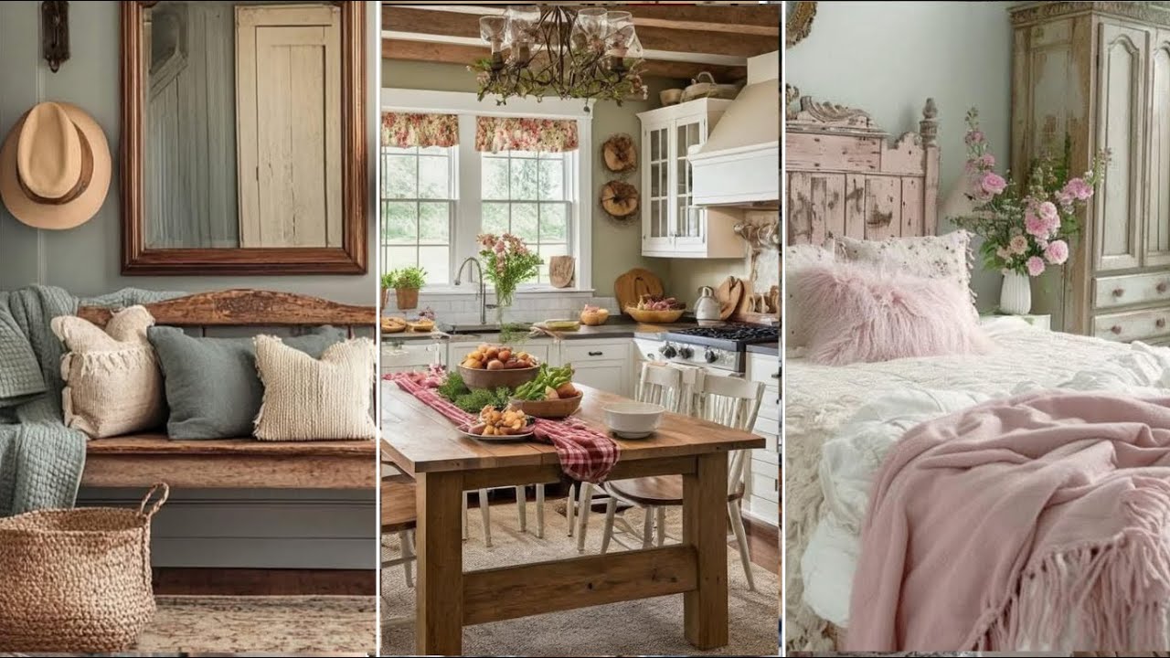 Cozy & Elegant: Stunning French Country Cottage Décor Inspiration.