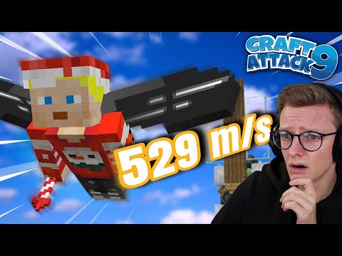 VIEL ZU OP! 500 Boat Elytra Launcher! Schallmauer durchbrochen! - CraftAttack 9! #48