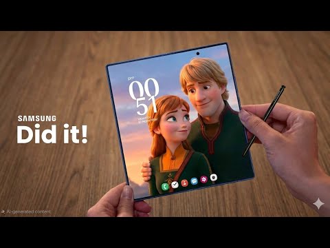 Samsung’s Creaseless Foldable Is Real — 3 Fold Phones Are Coming in 2026