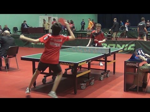 Daniil MASLOV - Arseniy KIRICHENKO Настольный теннис, Table Tennis