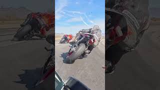Chasing BMW and Ducati