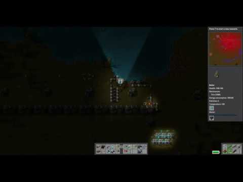 factorio powering 15 steam engines on one boiler!