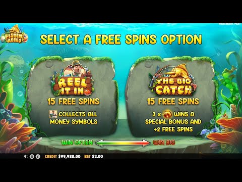 Fishin Reels gameplay video