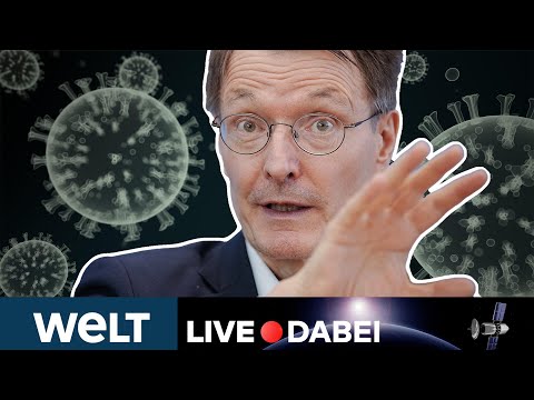 LAUTERBACH ZU CORONA-LAGE: Atemwegsinfekte stark verbreitet - Mehr Neuinfektionen | WELT Live dabei