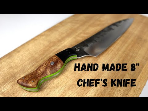 Making handles and sheaths for kitchen knives | Knife Making