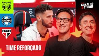 SÃO PAULO ENCARA GRÊMIO EM PORTO ALEGRE COM REFORÇOS DA JANELA
