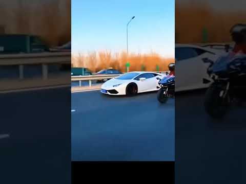Kawasaki Ninja H2R vs Lamborghini: Which is Faster?