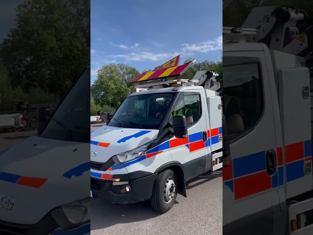 1080769 Iveco Daily 72-180H Chassis Cab 3.0 JTD - 2017 with Crane Hiab XS 077