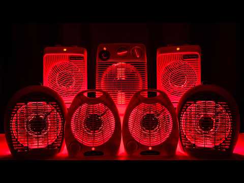 😴 7 Heater Fan Sounds to Sleep, Relax and Help Your Baby Sleep | 10 Hours - White Noise