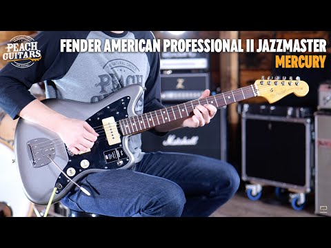 No Talking...Just Tones | Fender American Professional II Jazzmaster | Rosewood Mercury