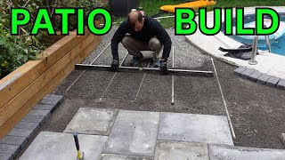 Patio Build - Interlock Pavers