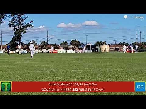 Live Cricket Match | Guild St Mary CC vs GCA Division 4 | 07-Dec-24 12:30 PM 45 |  | CricHeroes