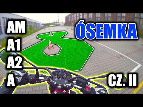 EIGHT PART II How to pass the exam? *DRIVING LICENSE AM, A1, A2, A* | Mikkser