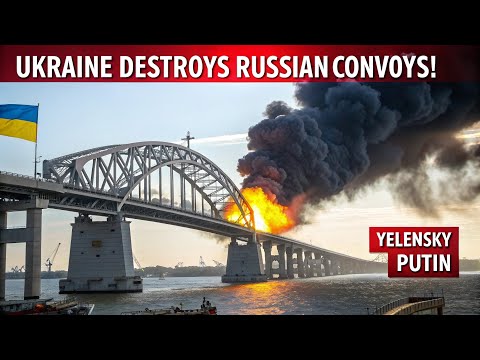 Ukraine TAKES DOWN Russian Convoy in Epic Ambush
