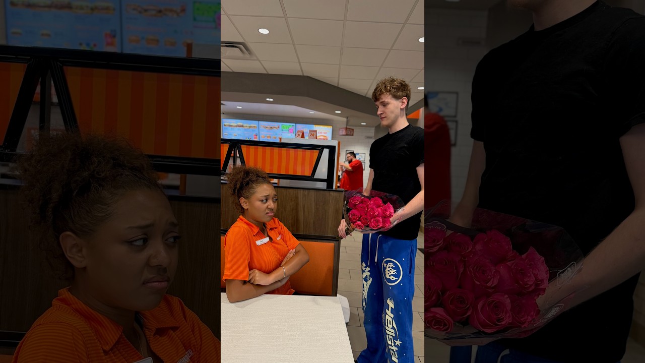 Hope gets a surprise visitor at her job who shows up with flowers!