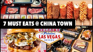 7 Must EATS @VEGAS CHINA TOWN 🔥 #vegaseats #vegasfoodie #vegas