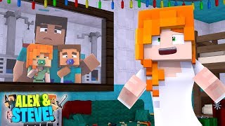 Minecraft ALEX IS IN A MENTAL HOSPITAL!!! Life of Alex & Steve