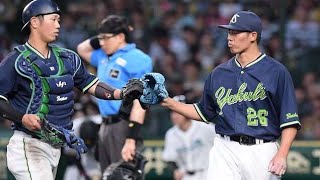山野太一、114球の粘投で試合を動かす　8勝目は逃すも逆転劇の原動力に#山野太一 #ヤクルトスワローズ #プロ野球 #阪神ヤクルト #甲子園 #先発投手 #野球ハイライト #粘投 #NPB 
