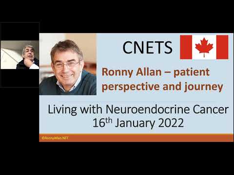 Ronny Allan Shares His Inspirational Patient Story Living With Neuroendocrine Cancer