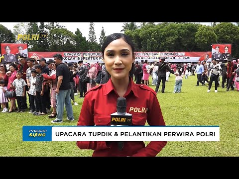 LIVE REPORT - UPACARA PELANTIKAN PERWIRA POLRI ANGKATAN KE-54