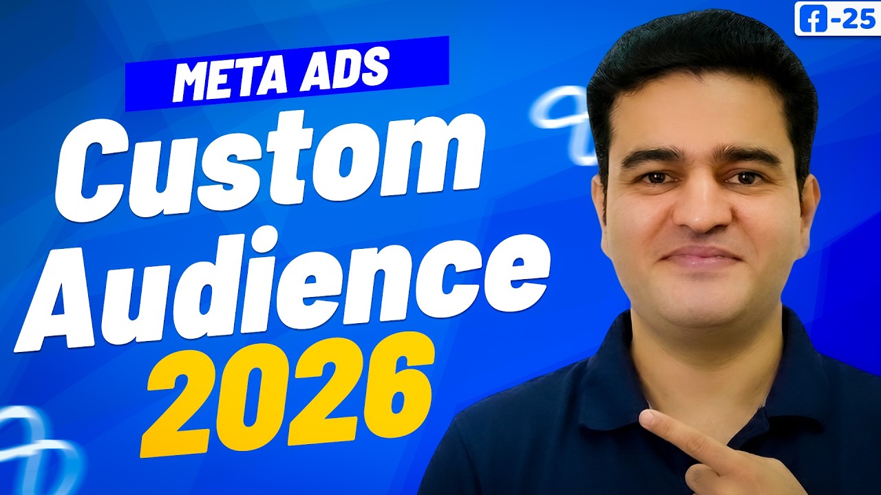 Meta Ads Custom Audience Tutorial 2026 | Warm Audience Facebook Ads | #metaads2026