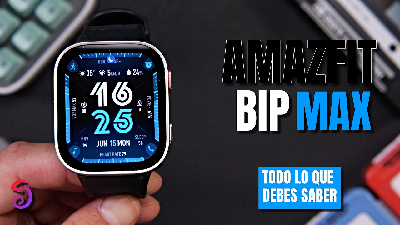 Amazfit BIP Max ⌚ Es una locura que este RELOJ cueste -100€ | Review