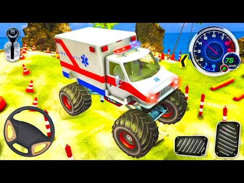 Ambulance Stunts Offroad Driving Game - Emergency Monster Truck Simulator | Android Gameplay
