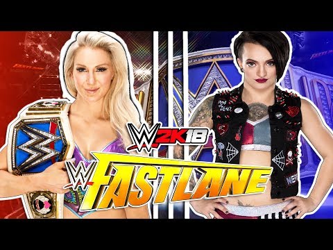 WWE FASTLANE 2018:Charlotte Flair vs Ruby Riott Women's Championship | WWE 2k18 Gameplay 60fps 1080p