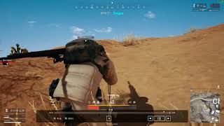 PLAYERUNKNOWN'S BATTLEGROUNDS 試合後録画