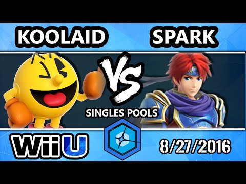 Shine 2016 Smash 4 - Koolaid (Pac-Man) Vs. Spark (Roy, Sonic) SSB4 R2 Pools - Smash Wii U