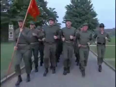 full metal jacket - singing marines, all cadences