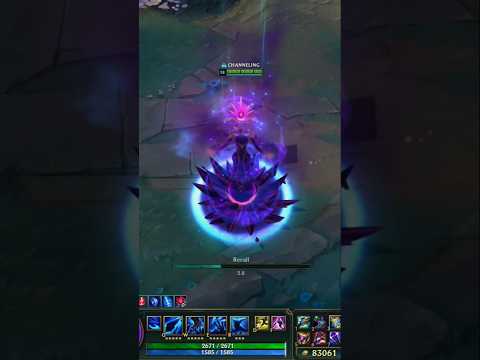 Dark Cosmic Lissandra Epic Skin Recall ✨ #shorts #leagueoflegends #lissandra #epicskin #recall