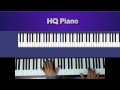 Ten Sharp - You (piano tutorial) 