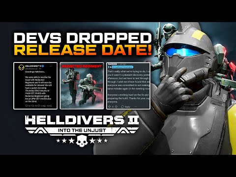 Helldivers 2 - New Patch & Warbond Confirmed!