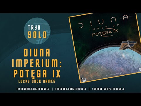 🇵🇱 Diuna Imperium: Potęga IX (Lucky Duck Games) | omówienie, unboxing i pierwsze wrażenia