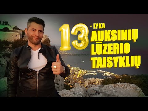 Alex Monaco - LUZERIO TAISYKLĖS