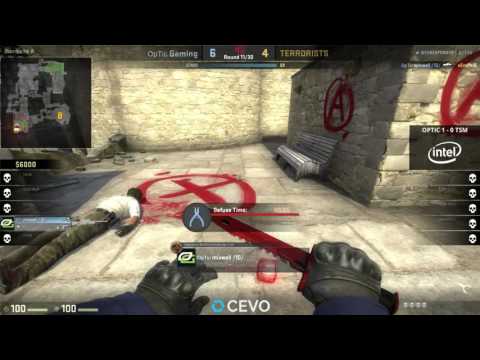 CS:GO mixwell insane 1 vs 2  OpTic Gaming vs Team SoloMid