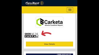Free Vehicle Carfax Report Available!