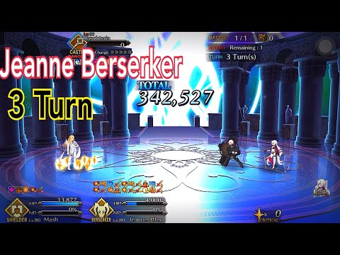Fate Grand Order - Lostbelt 5 Olympus Grand Battle VS Kirschtaria Wodime - 3 turn clear