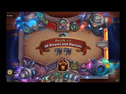Solution Secret Lab Puzzle Lethal: Of Pirates and Patrons - Dr. Boom (1/4), Hearthstone Boomsday