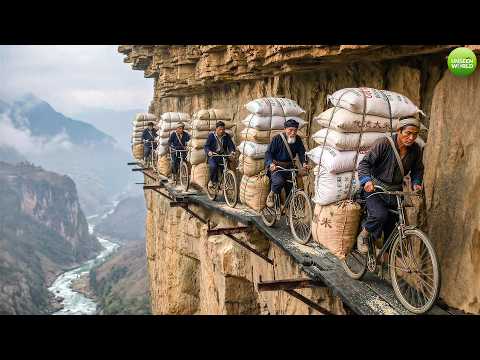 Impossible Places | World's Most Dangerous Roads Attraction Should Not Exist | 4K Travel Documentary
