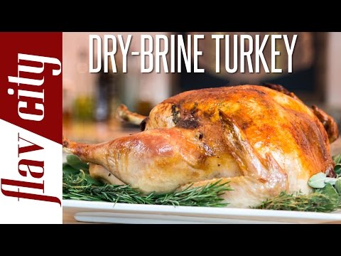 Thanksgiving Turkey Recipe - How to Dry Brine Turkey - How to cook turkey