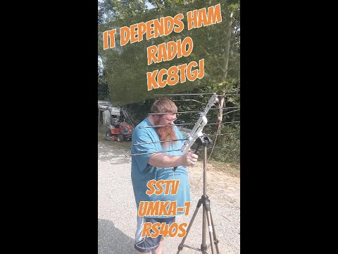 Can we hear images from space? SSTV from Umka -1