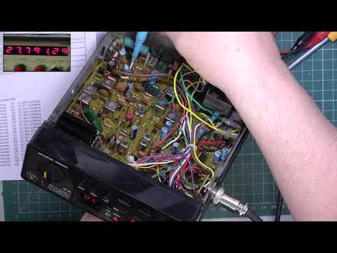 Amstrad CB901 CB27/81 UK FM CB radio - alignment & heatsink snag