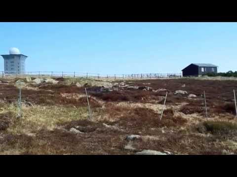 Absturzstelle einer Cessna auf dem Brocken, April 2014