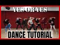 TWICE - 'YES or YES' Dance Practice Mirrored Tutorial (SLOWED)
